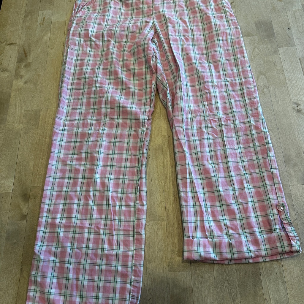 Victoria's Secret Pink Plaid Pajama Bottoms